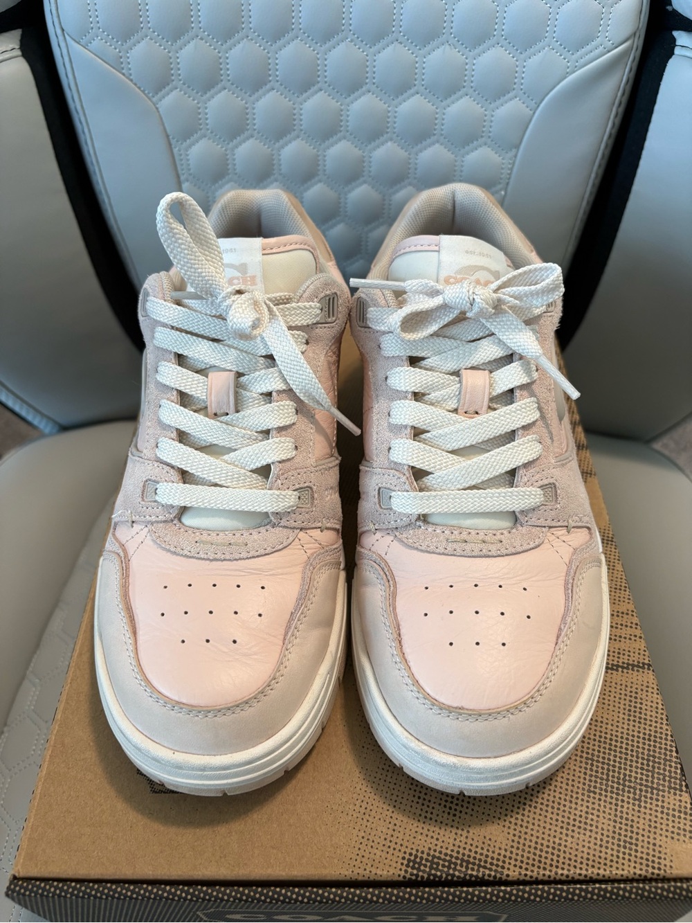 COACH Soho Sneaker in Blush Pink